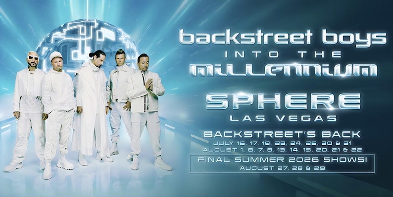 Backstreet Boys Vegas Sphere 2026-Into the Millennium Concert Bracelets. – Friendship, Trading Bracelets image 4