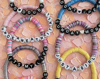 Vegas Sphere 2026 No Doubt Tragic Kingdom Bracelets – Friendship, Trading Bracelets