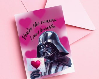 Darth Vader Love Card for Her/Him/They/Them