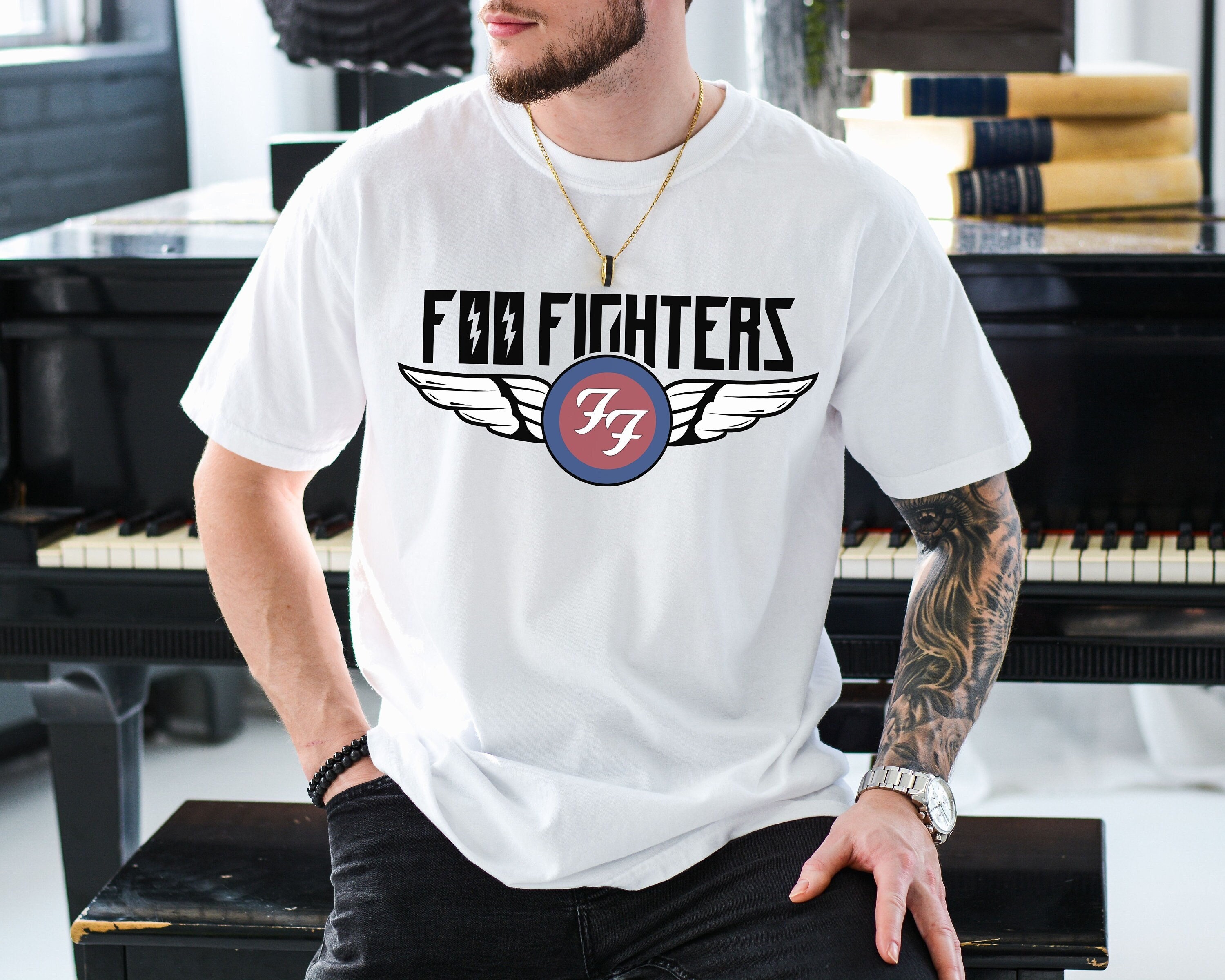 Foo fighters t shirt damen top