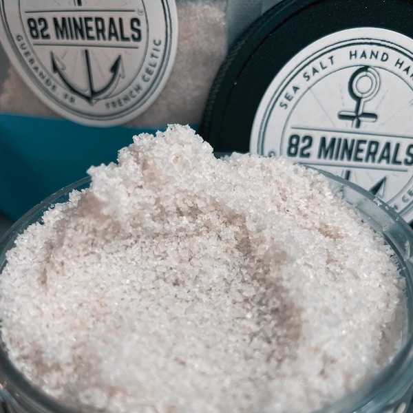 French 'Celtic' Style Salt 4oz Jar, Sealed 100%Authentic 82 Mineral Salt Barbara Oneill Sea Salt