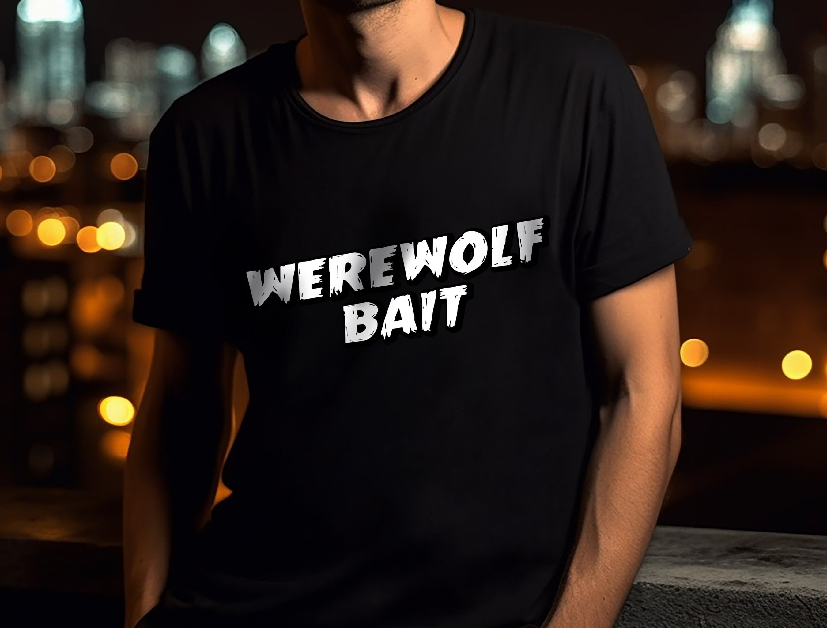 Werewolf Bait Shirt, Werewolf Shirt, Halloween Tee, Halloween