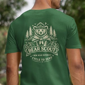 NBR: Bear Scout T-Shirt, Zyklus zu Null Tee