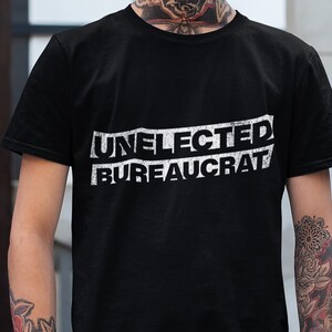 Chemise de bureaucrate non élu, t-shirt discours de Donald Trump, t-shirt discours conjoint au Congrès, cadeau politique américain, chemise satire drôle