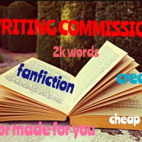 Writing Commission for 2000 (2k) words PDF file