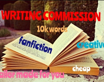 Writing Commission for 10000 (10k) words PDF file