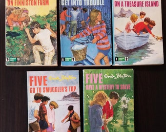 Vintage Famous Five Books
