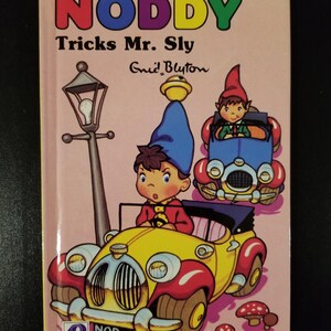 Libros vintage de tapa dura de Noddy Tricks Mr. Sly