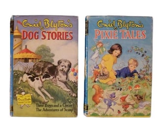 Vintage Collis Enid Blyton Bücher