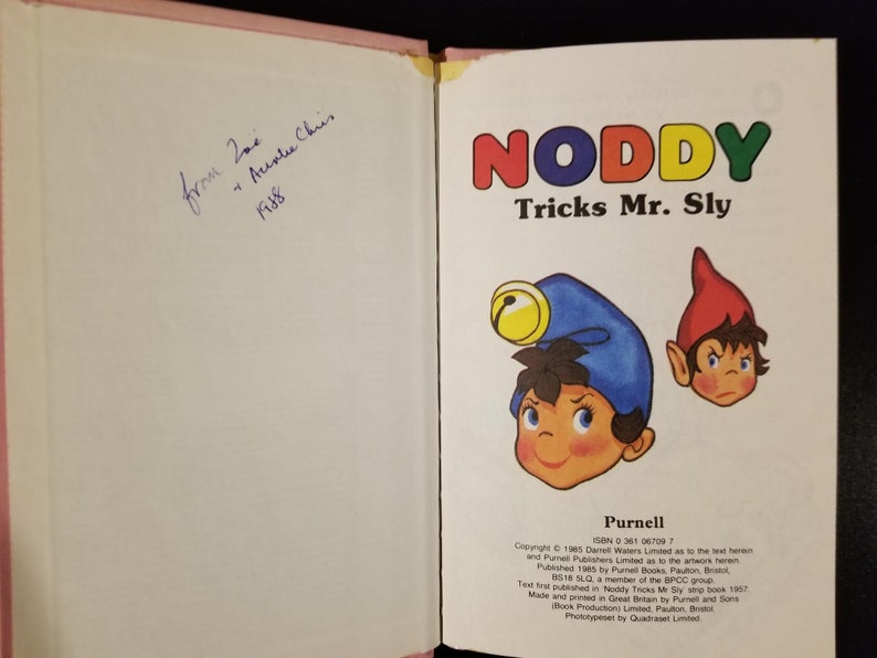 Libros vintage de tapa dura de Noddy imagen 5
