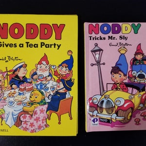 Libros vintage de tapa dura de Noddy imagen 1