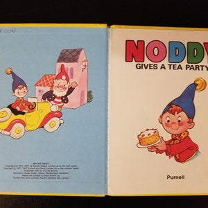Libros vintage de tapa dura de Noddy imagen 6