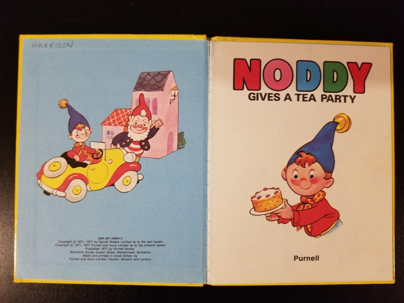 Libros vintage de tapa dura de Noddy imagen 6