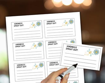 Etiquetas de agradecimiento a los estudiantes: Tarjetas de agradecimiento (Descarga PDF)