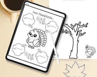 Thanksgiving Thankful worksheets for kids, Printable Gratitude Worksheets for Kids – Thanksgiving Thankful Activity, Printable Thankful tree