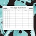 Key Sign Out Sheet & Master Key Log (PDF Download) - Etsy