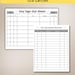 Key Sign Out Sheet & Master Key Log (PDF Download) - Etsy