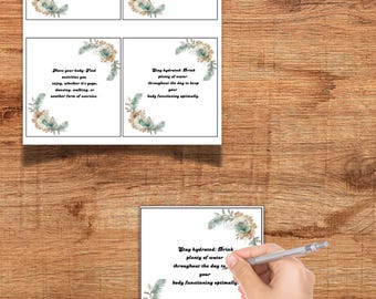 Boho Meditation Cards,Positive Affirmations Cards,Affirmation cards, positive quote card, mindset cards, self love, self esteem confidence