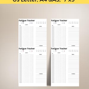 Fatigue Tracker,