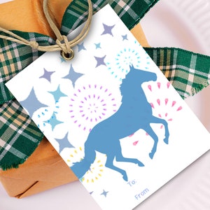 Étiquette cadeau cheval, étiquette de friandise équestre, étiquette cheval imprimable pour cadeaux, sac de cadeaux et remerciements, carte cadeau poney, étiquette de remerciement poney