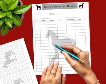 Horse Health Journal: A Horse Health Care Log And Record Keeping Book: Books, Weareads: 9798579146434