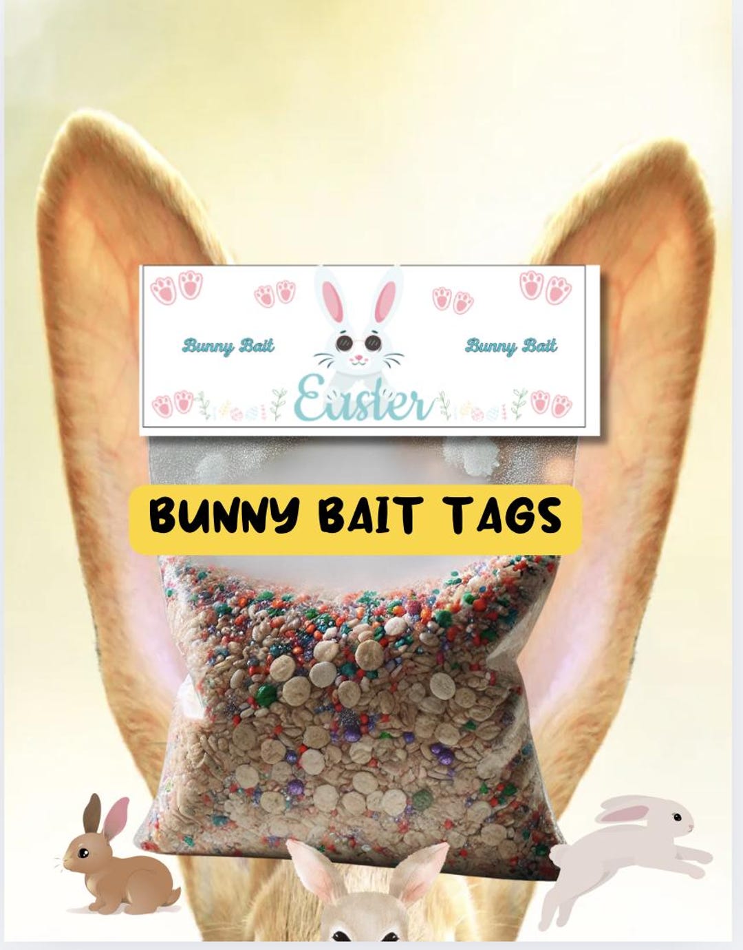Bunny Bait Tags,easter Bunny Bait, Magic Bunny Bait, Bunny Bait for ...