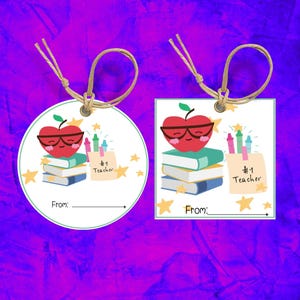 Geschenkanhänger für Lehrer, Dankeschön Geschenkanhänger, Dankeschön Geschenkanhänger, Dankeschön Geschenkanhänger