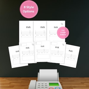 Fax Cover Sheets, Printable Fax Cover Form, Professional Faxing ...
