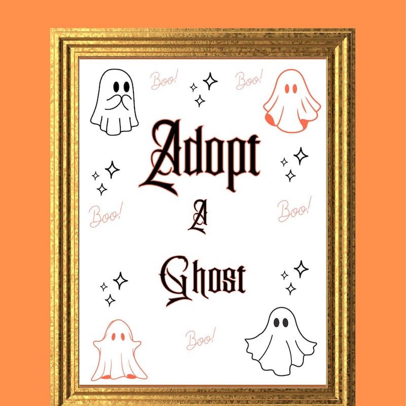 Adopt a Ghost - Etsy