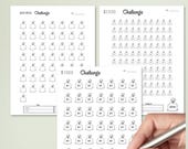 Savings challenge  Bundle,Savings Challenge Bundle,Savings Tracker, Printable Budget Planners & Money Saving Financial Goal,Personal Savings