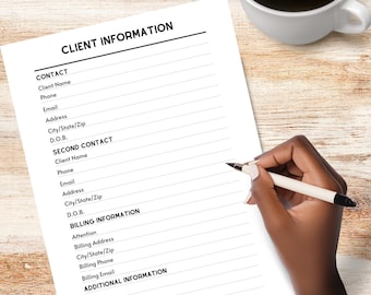 顧客情報フォーム、中小企業向けCRM受付シート、印刷可能な顧客情報フォーム、新規顧客受付シート、中小企業向け受付フォーム