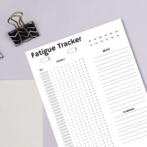 Fatigue Tracker,