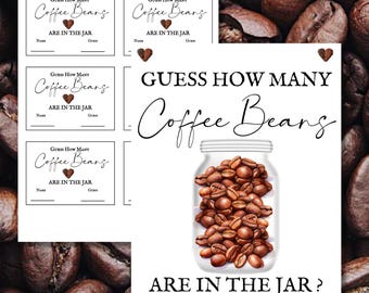 Weißt du wie viele Kaffeebohnen?