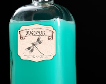 Apothecary Labels,Spooky Potion labels, Halloween Potion Bottle Stickers, Witchcraft & Poison Tags,Vintage Apothecary Stickers for Halloween