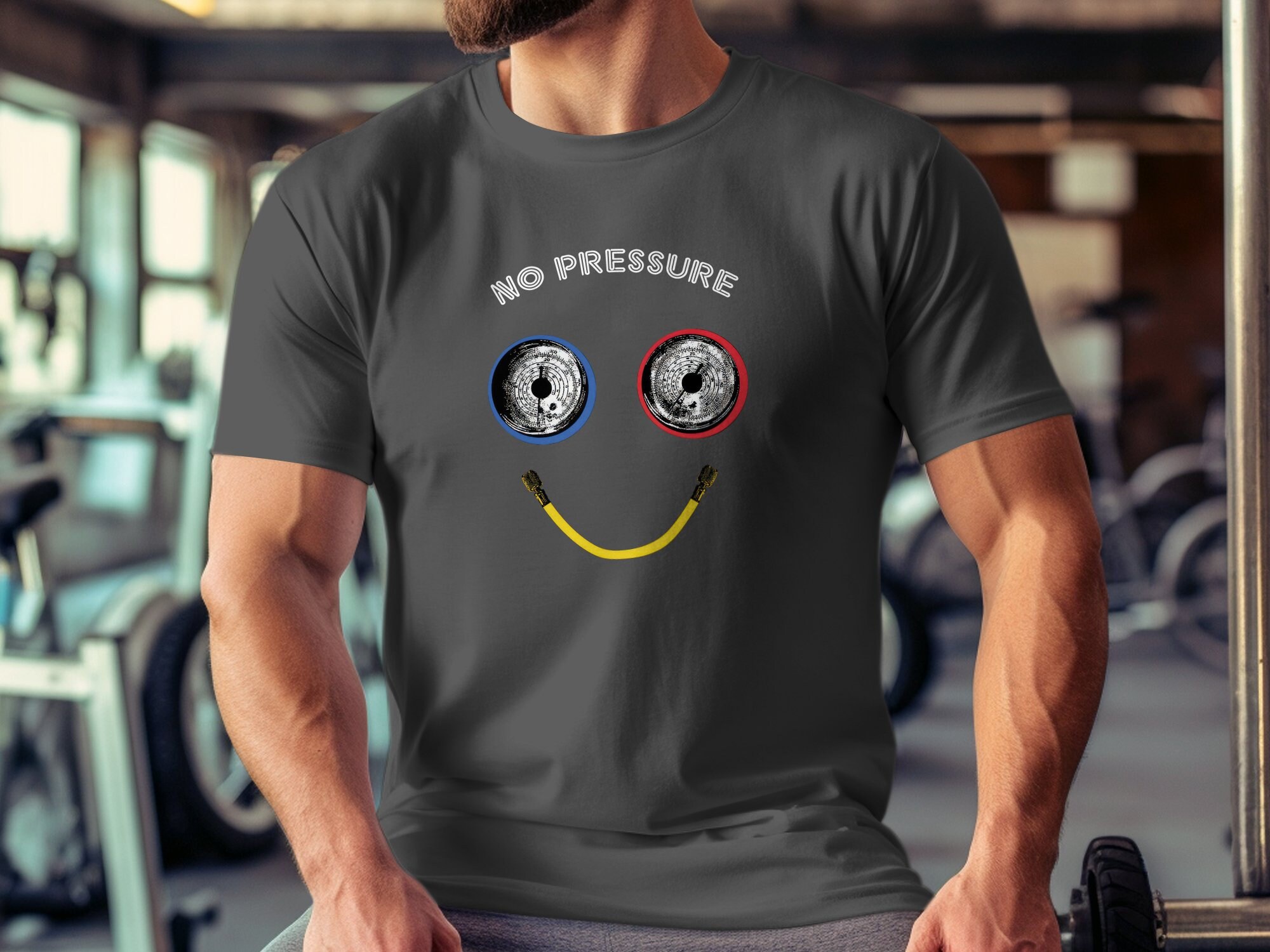 HVAC Technician Gift no Pressure Funny Shirt, Christmas Gift Idea for