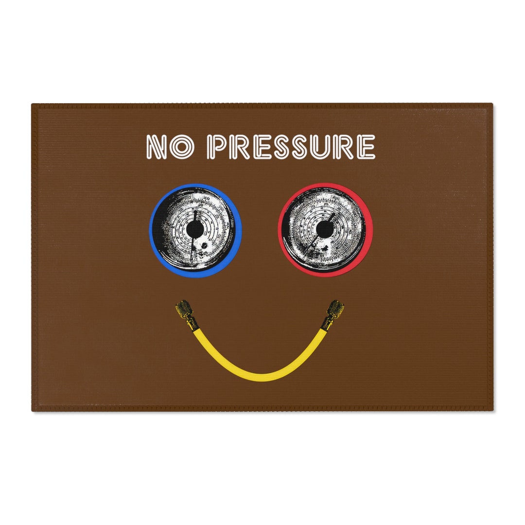 HVAC Technician Gift no Pressure 36x24 Etsy
