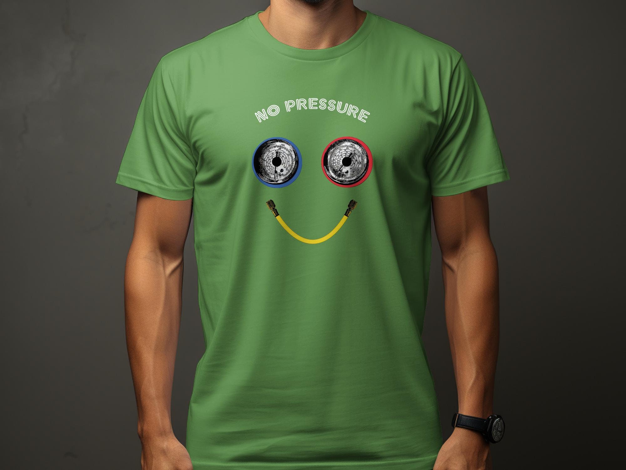 HVAC Technician Gift no Pressure Funny Shirt, Christmas Gift Idea for