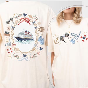 Comfort Colors® Coquette Disney Cruise 2026 Shirt, Family Matching Cruise Trip Shirt,Disney Travel Shirt, Disney Cruise Line Shirt