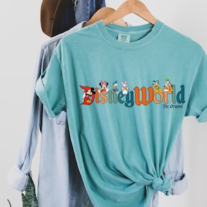 Comfort Colors Disneyworld The Original Shirt,Mickey Disneyworld Shirt,Mickey and Friends Shirt,Disneyworld Shirt,Disney Shirt for Women Men