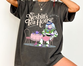 Comfort Colors Mrs. Nesbitt’s Tea House Shirt, Toy Story Tea House Shirt, Toy Story Shirt, Family Vacation Shirt