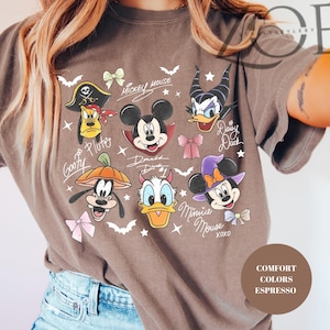Retro Halloween Mouse And Friends ,ShirtMouse Not So Scary Shirt, Halloween Party Shirt , Spooky Season, Halloween Magic Kingdom Shirt