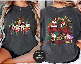 Very Merry Christmas Party 2025 Shirt , Merry Christmas Shirt, Christmas Character Shirt, Christmas Vibes Shirt, Family Vacation Shirt