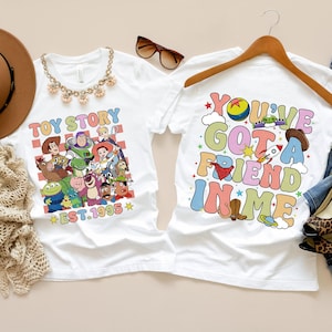 Toy Story Est.1995 Shirt,Disney World Toy Story T Shirt,You Ve Got A Friend In Me Shirt,Toy Story Movie Characters Shirt,Disney Family Shirt