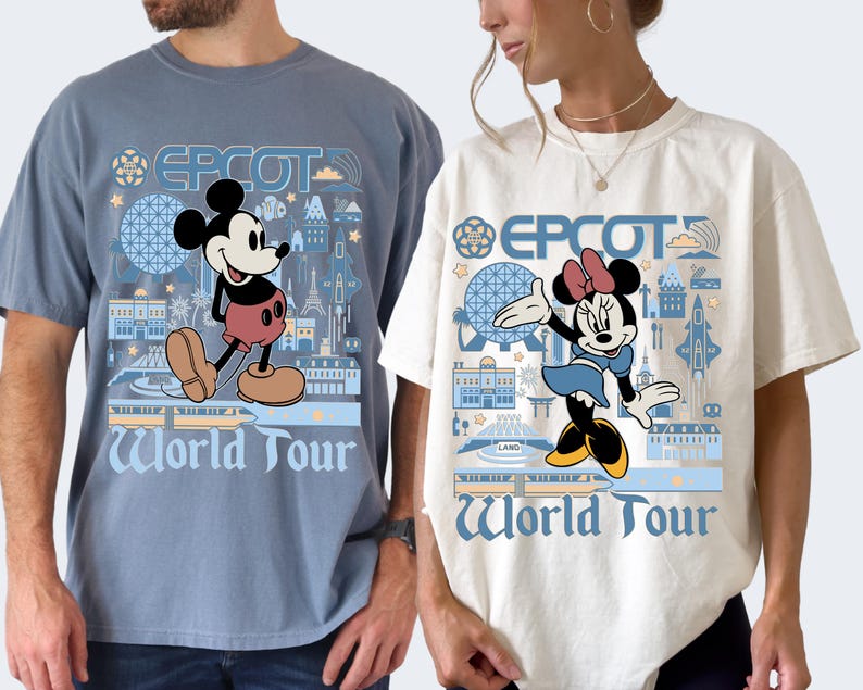 Disney Epcot Shirt, Mouse and Friends Shirt, Disney Family Trip 2026 ...