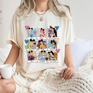Retro Disney Princess Shirt, Princess Tee, Disney Princess Tee,Walt Disney World Princess,Disney Ariel Cinderella Belle Elsa Rapunzel Shirts