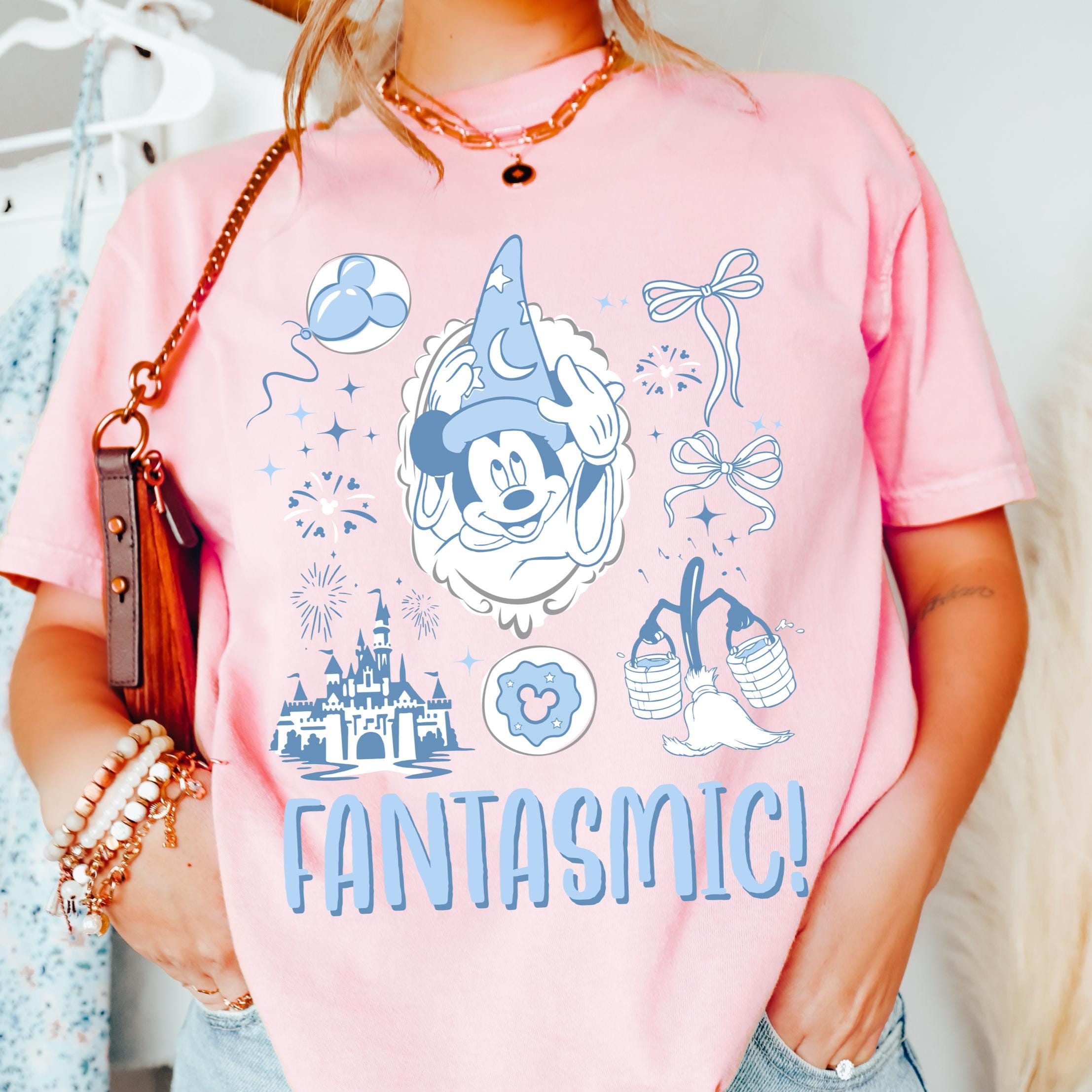 Comfort Color® Disney Mickey Wizard Shirt, Wizard shirt,Disney Family Vacation, Disney Kids shirt,Vintage wizard shirt,Disney  magical shirt