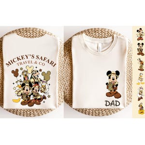 Retro Custom Disney Characters Animal Kingdom Shirt,Animal Kingdom Shirt,Family Vacation Tee,Custom Disney Safari Shirts,Disneyworld Safari