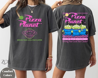 Aliens Pizza Planet T-Shirt,Toy Story Alien Shirt, Toy Story Family Shirt, Funny Disney Pizza shirt, Disneyworld Shirt,Disneyland Trip Shirt