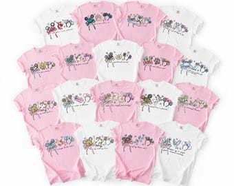 Disney Princess Shirt Disneyworld Tee Elsa Anna Cinderella Belle Rapunzel Ariel Snow White Jasmine Aurora Pocahontas Disney Girl Trip