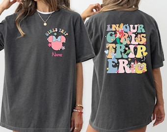 Comfort Colors In My Our Girls Trip Era 2024 Shirt, Disneyland Girls Vacation, Disneyland Besties, DisneyTrip 2024 Shirt, Besties Princess